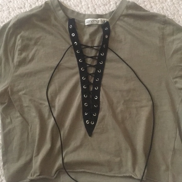 Lace up tee from Mixology. Large - Picture 2 of 3