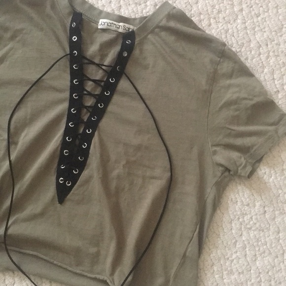 Lace up tee from Mixology. Large - Picture 3 of 3