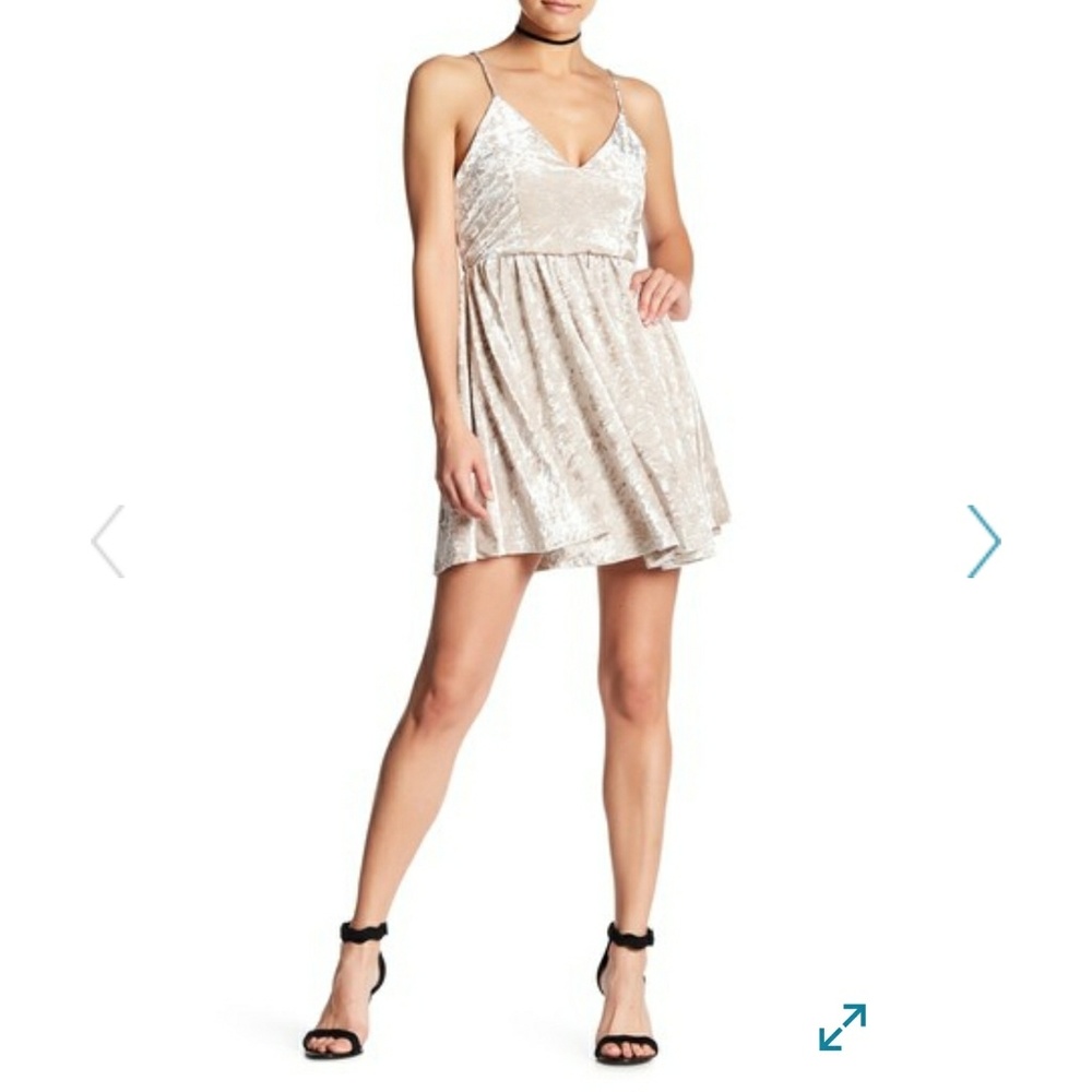 { Romeo & Juliet Couture } Stoned Velvet Dress
