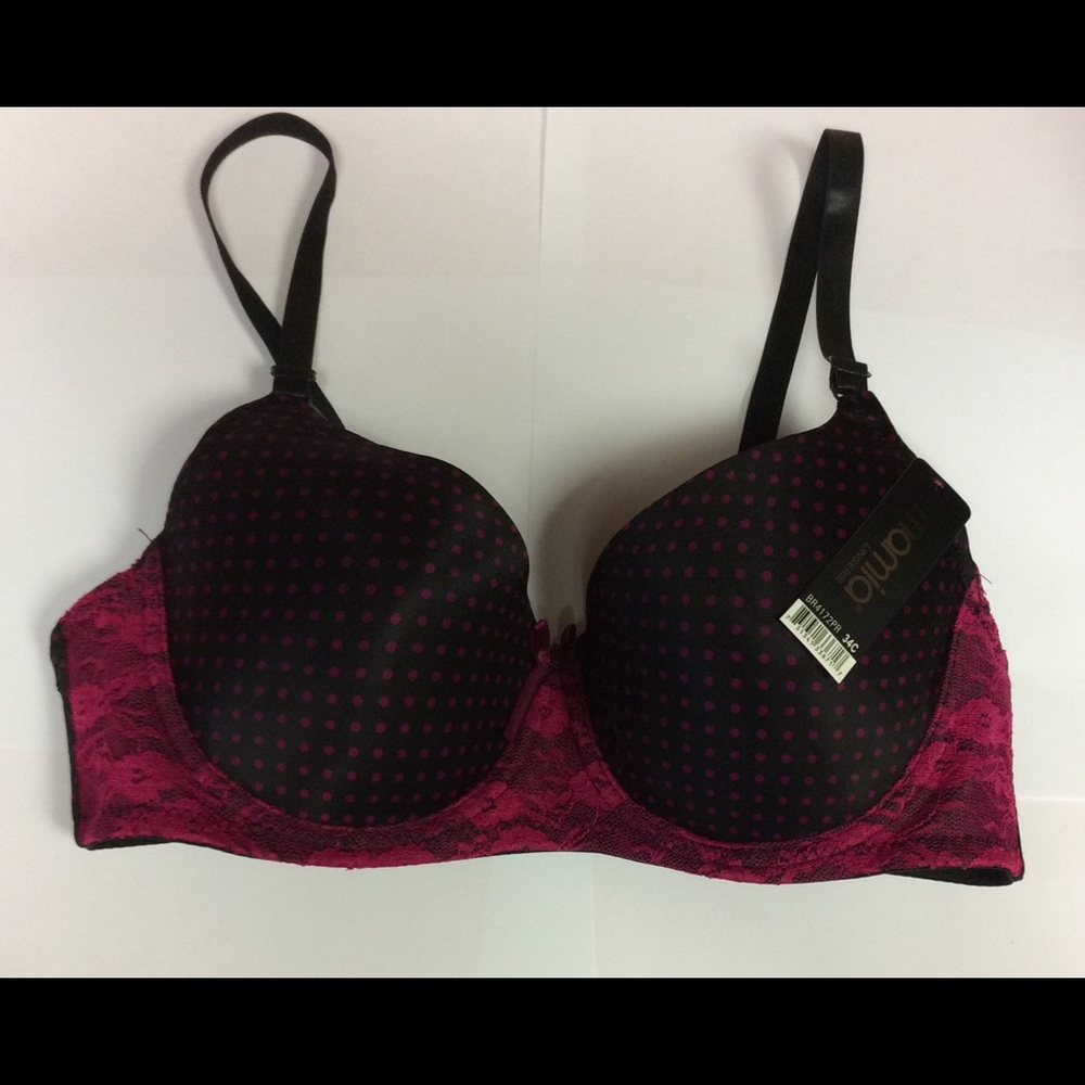 Polka Dot Underwire Bra NWT