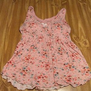 Candies pink floral top