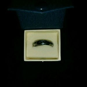 Brand new Size 11 1/2 & Blue & Black Men's ring