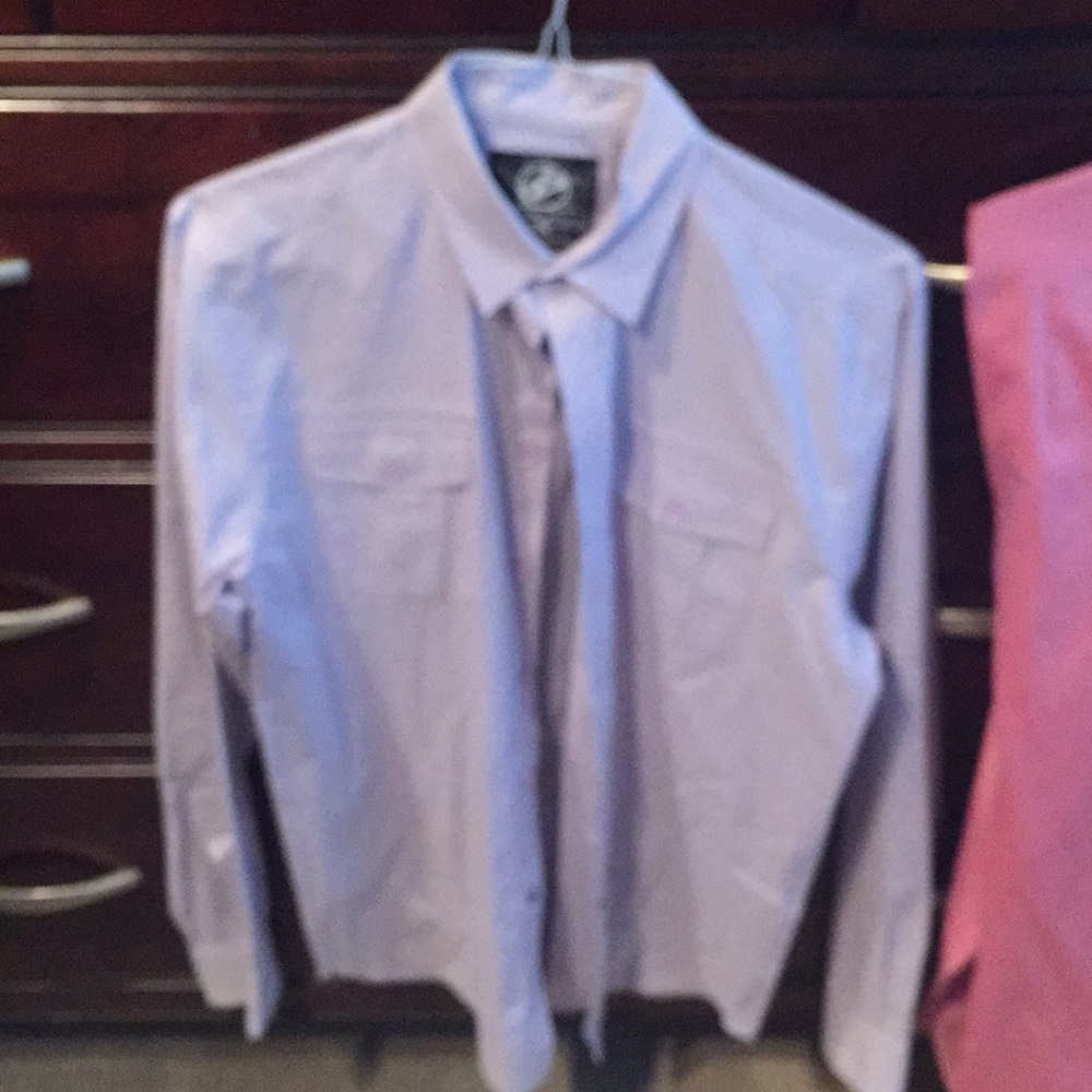 Drill Clothing Company Purple Dress Shirt