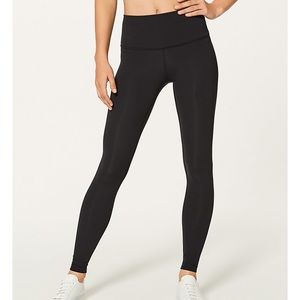 Lululemon wunder under pants high rise