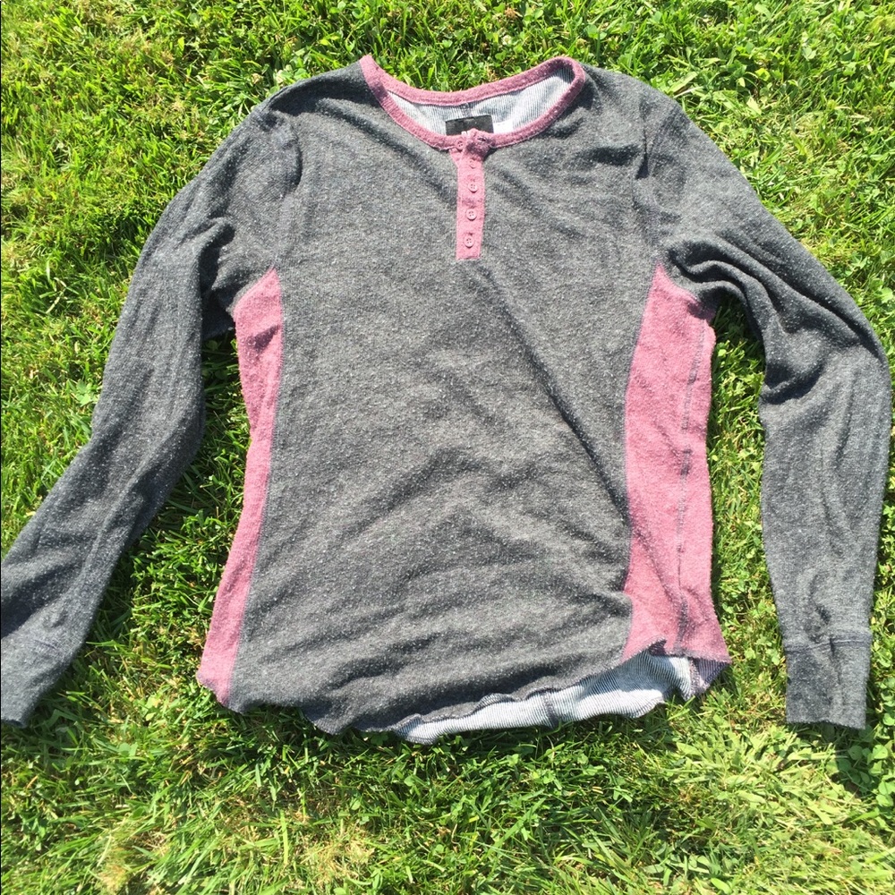 BDG Grey & Red Sweater