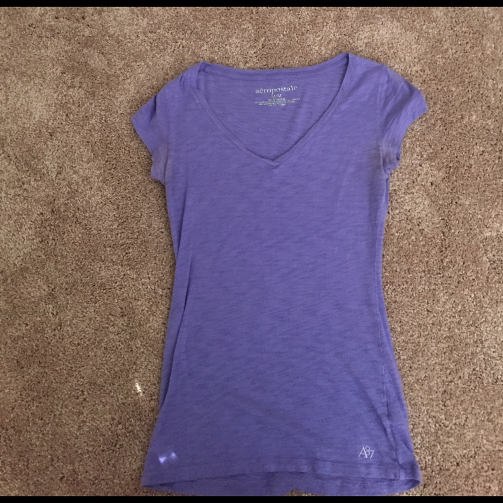 Machine washed purple tshirt