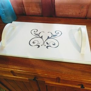 Handmade wood tray