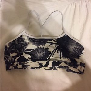 Lululemon Floral Sports Bra. Size 10