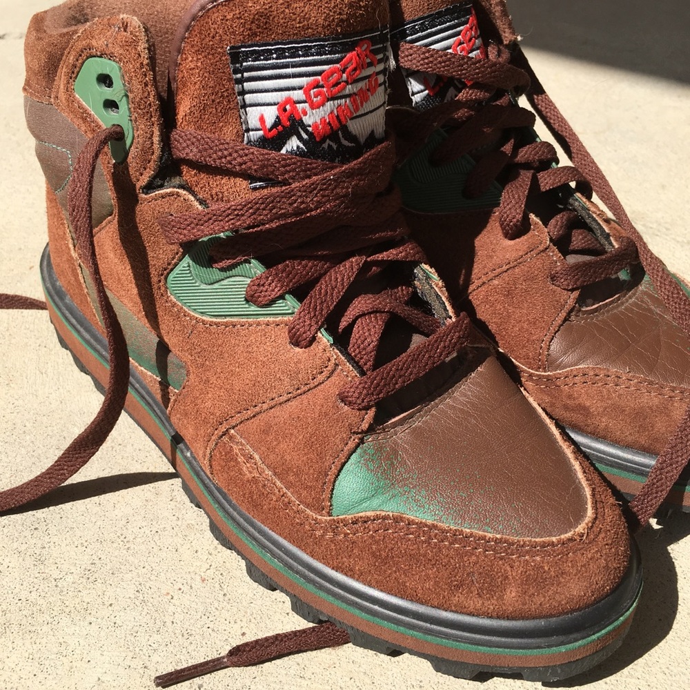 Old School LA Gear Hiking Sneakers