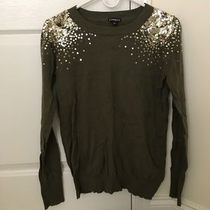 Sweater with sequins
