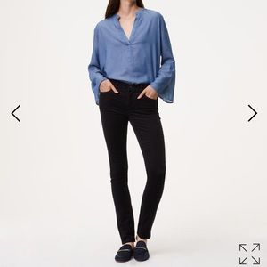 Ann Taylor black Modern Skinny cords