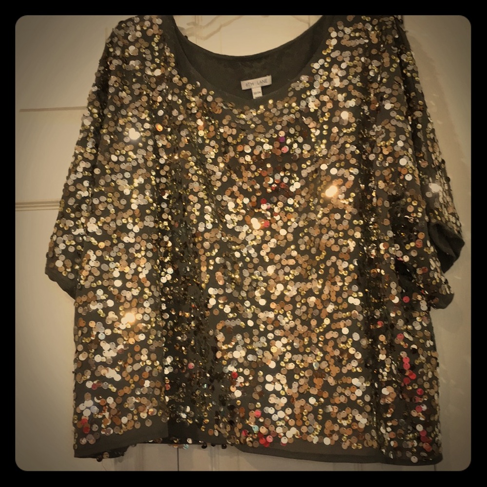 Beautiful Sequined Top