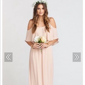 Show me your mumu Caitlin dress - Dusty Blush