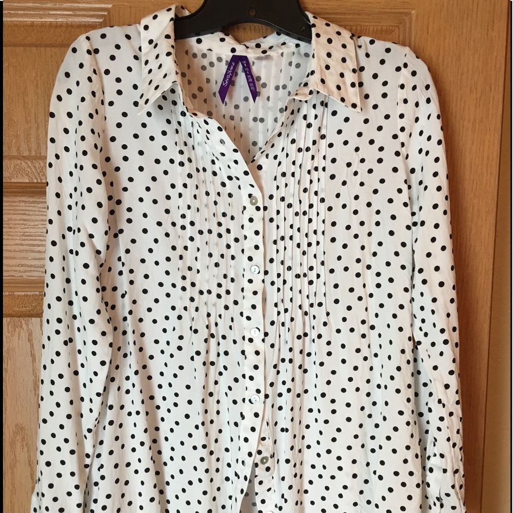 Seraphine Maternity Blouse EUC