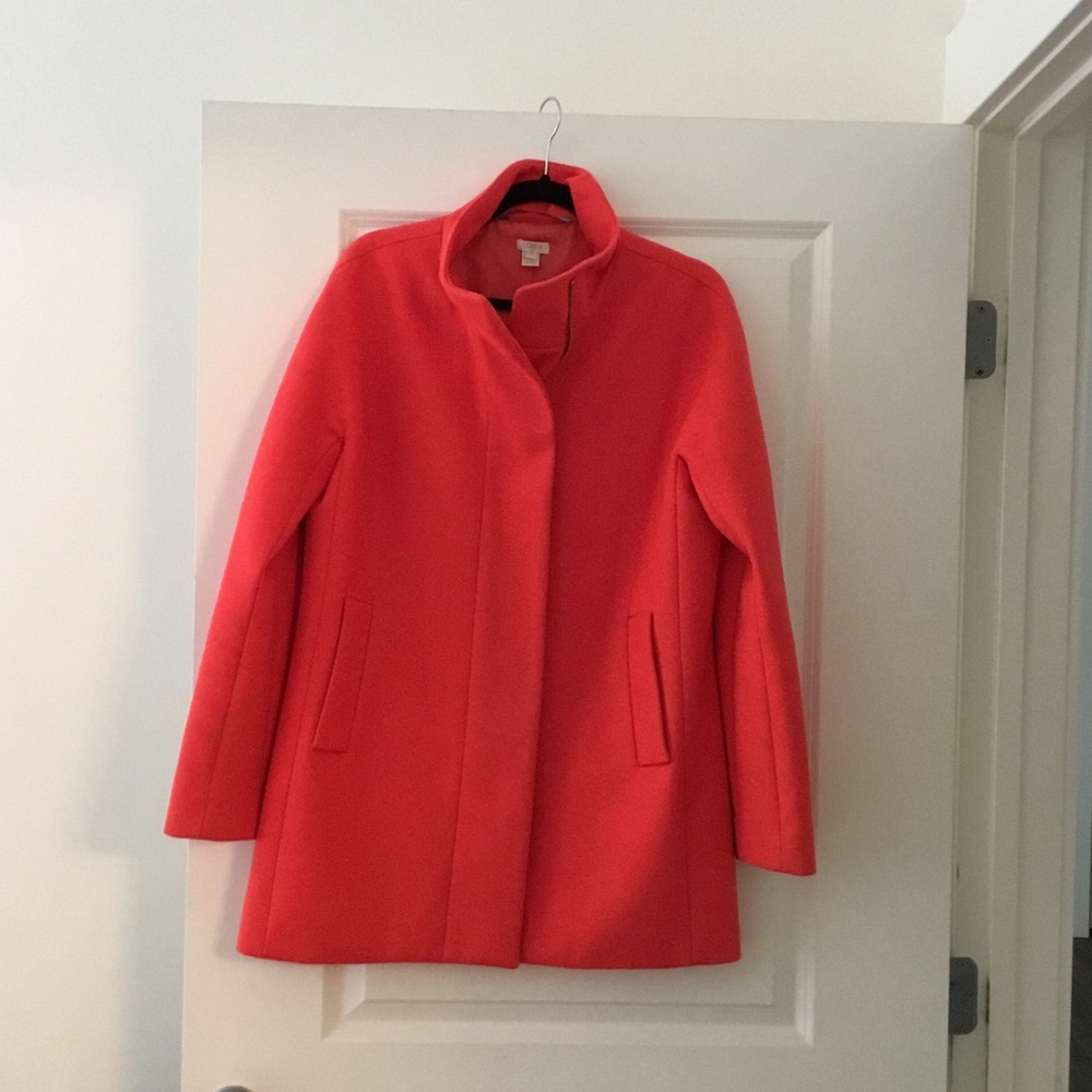 J Crew City Coat Burnt Orange