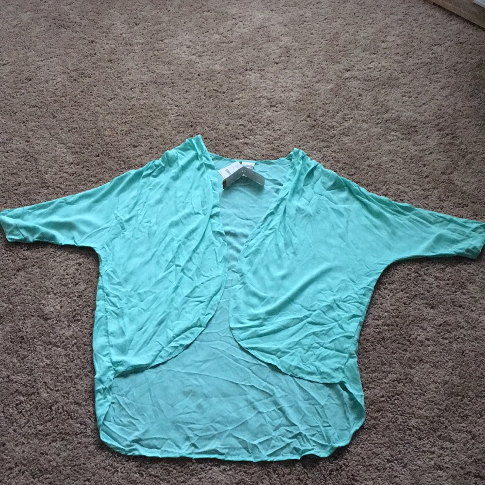 Turquoise Cardigan