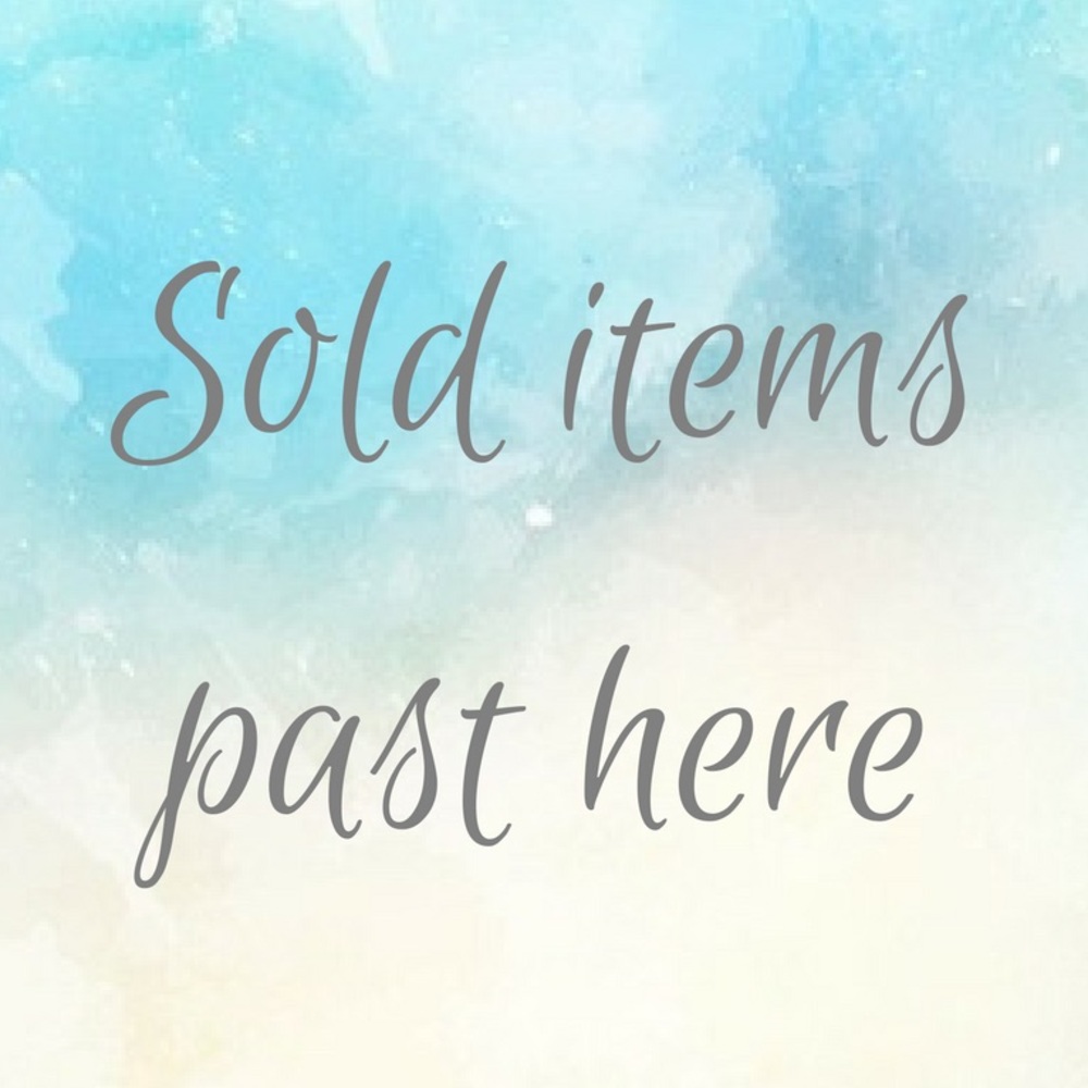 SOLD ITEMS
