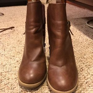 Booties for the winter. NEVER BEEN WORN. Size 7