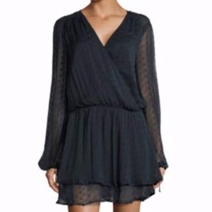 Free People Dahlia Textured Peasant Dress Holly