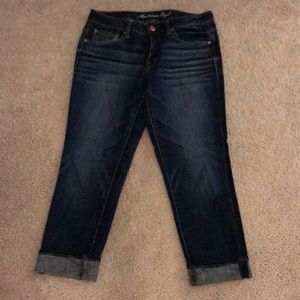 American Eagle Denim Capris