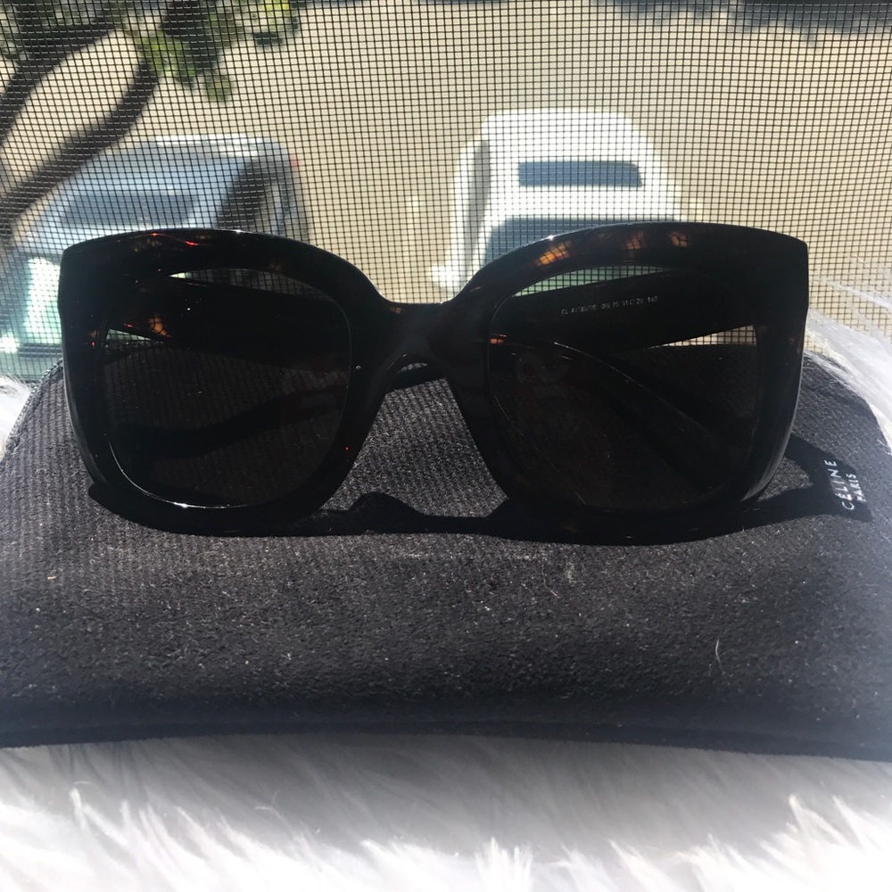 Celine Baby Marta sunglasses color Dark Havana