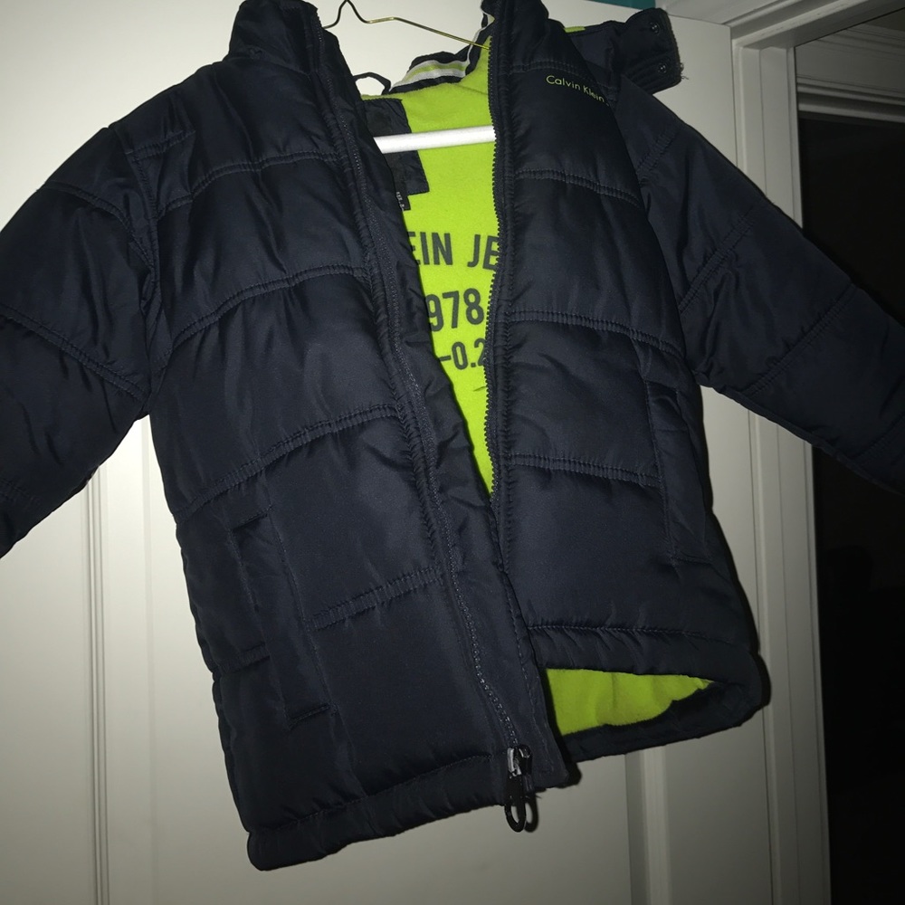 calvin klein boys jacket