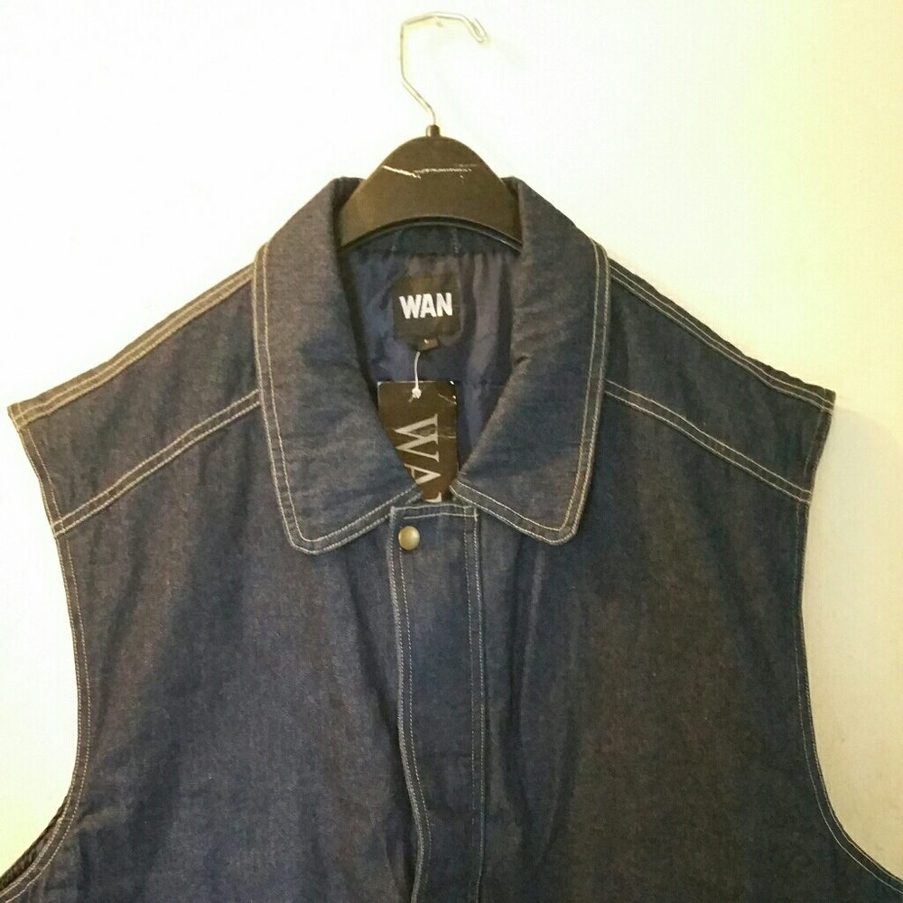 MENS DENIM VEST/JACKET