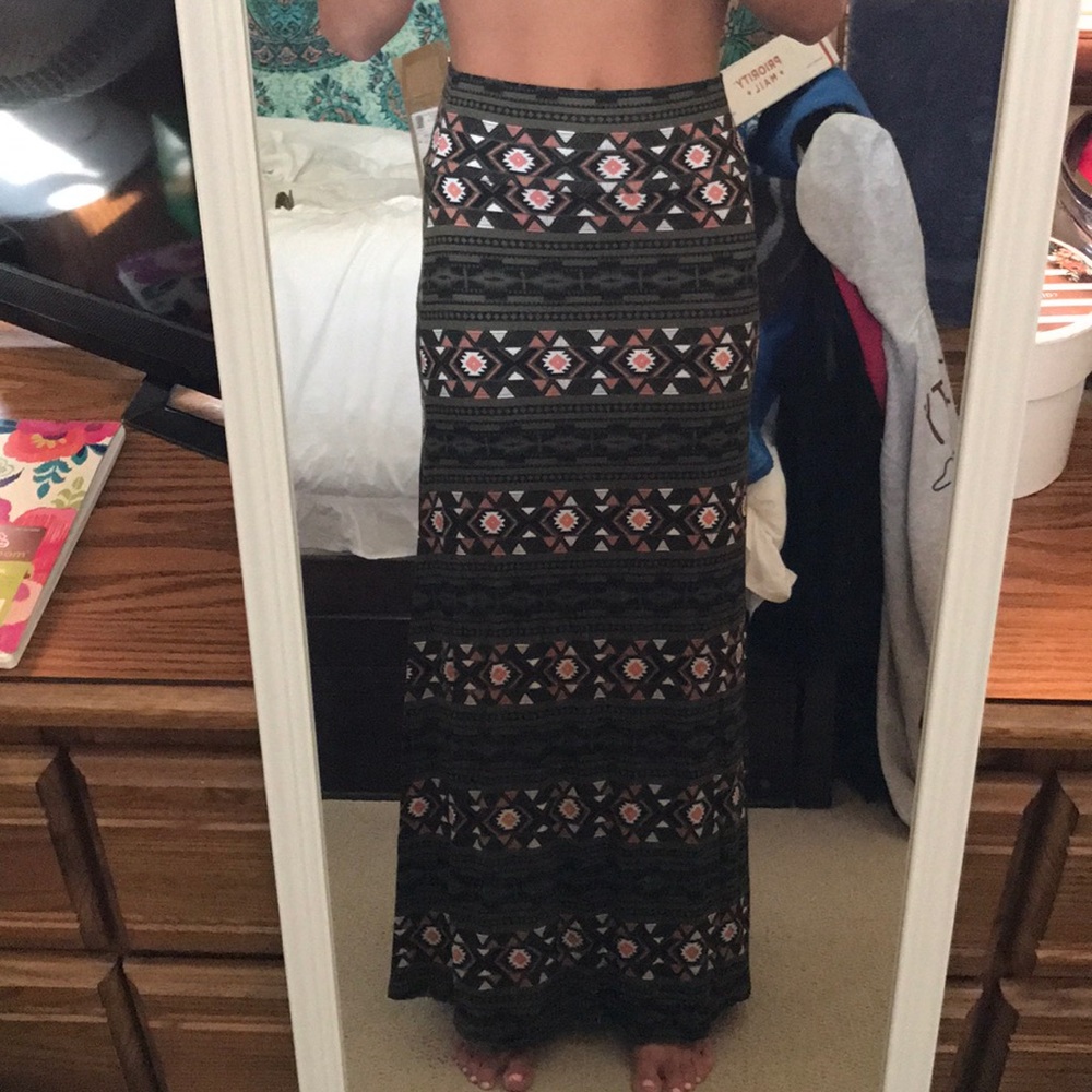 Tribal Maxi Skirt