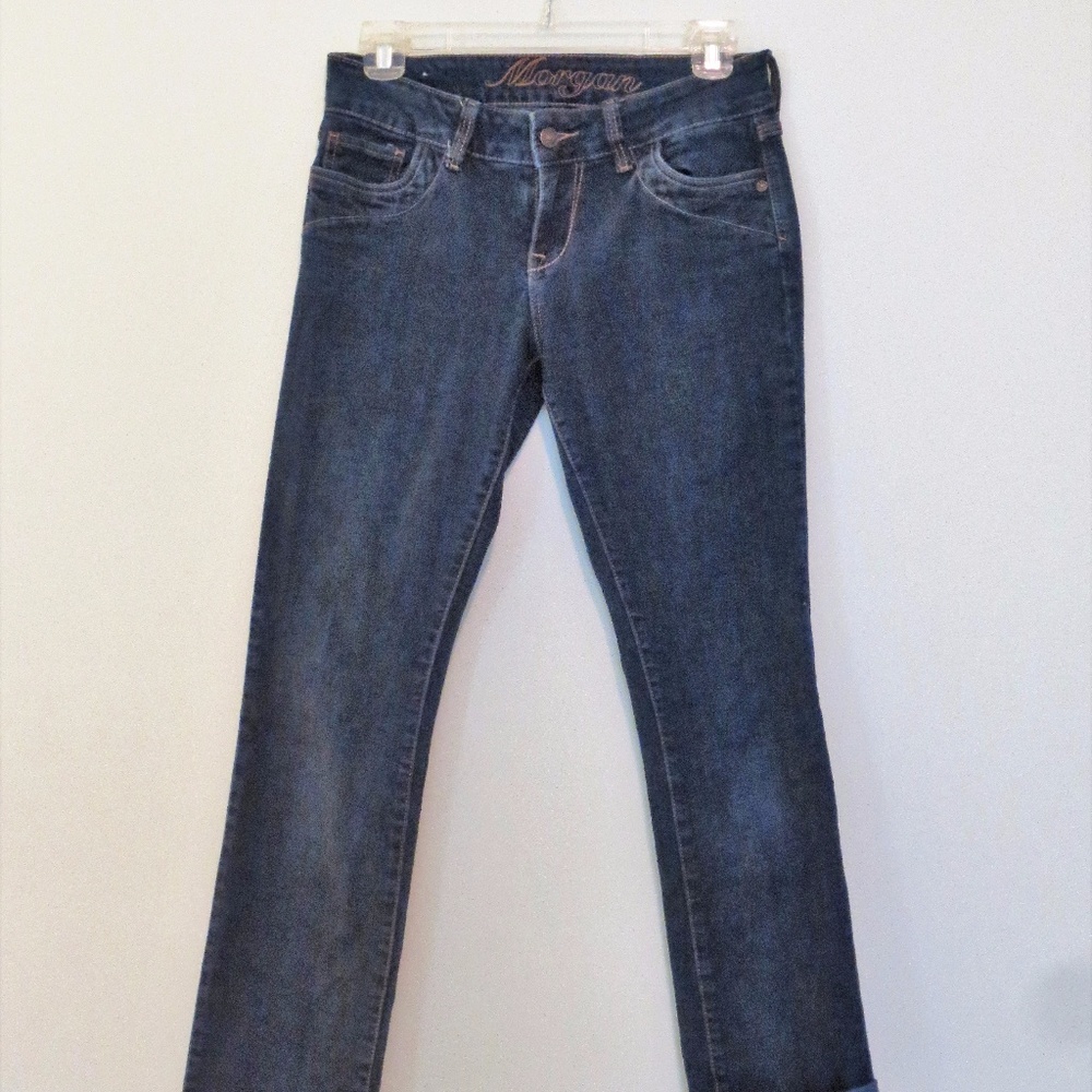 Delias Straight Leg Dark Wash Jeans