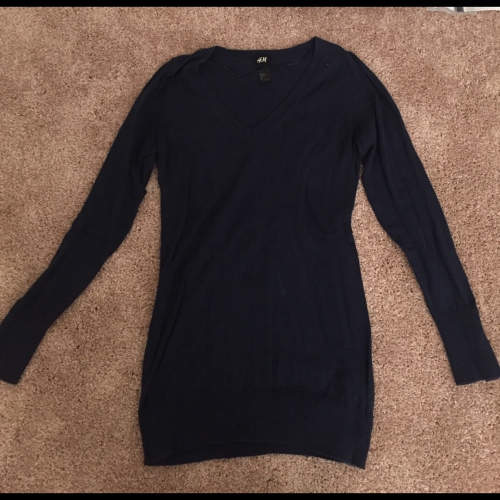 H&M navy blue sweater