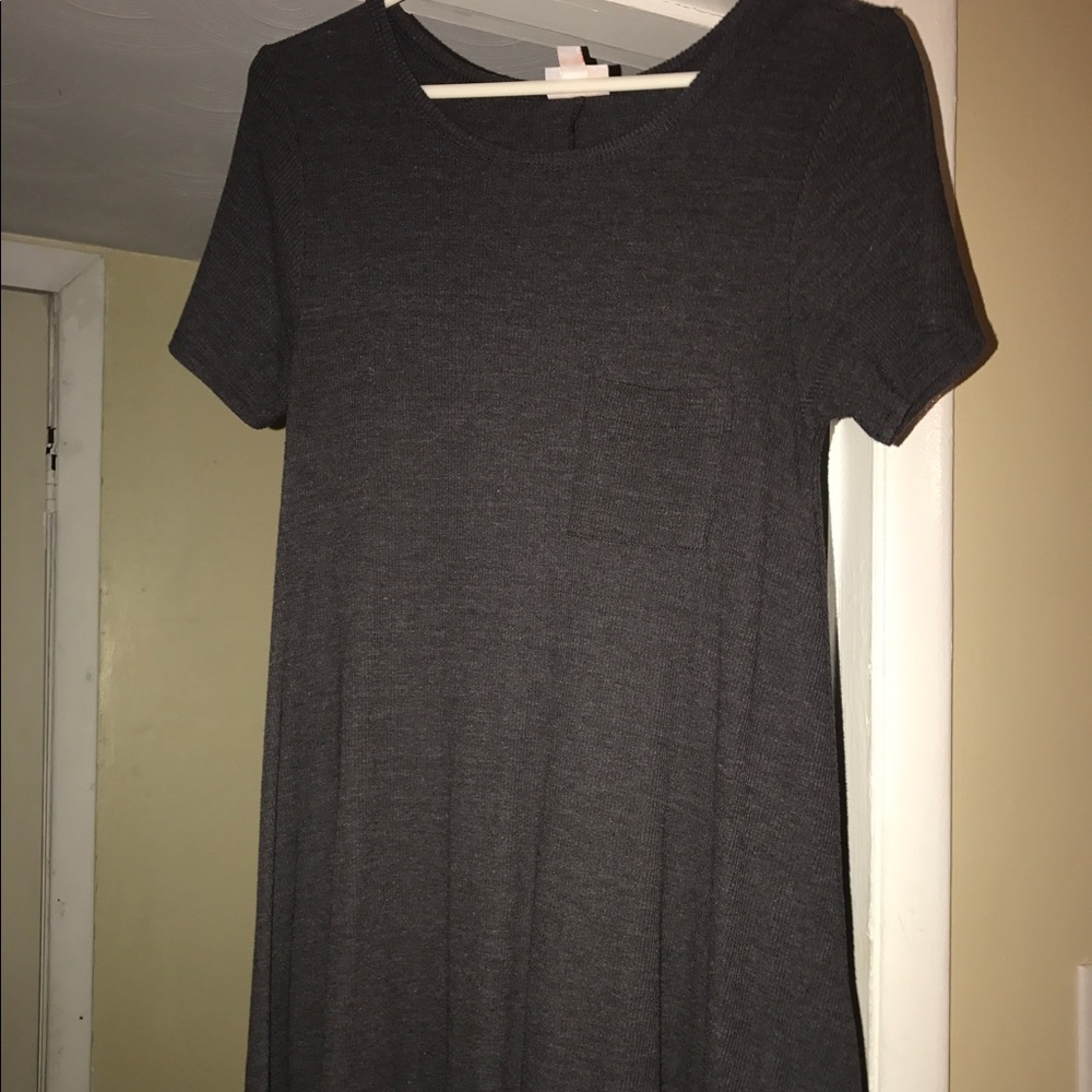 LuLaRoe Carly. Charcoal grey