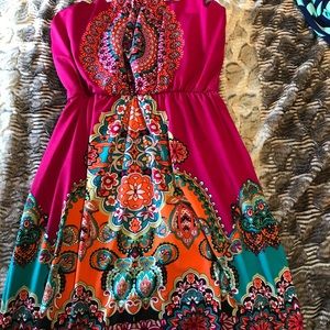 Strapless dress