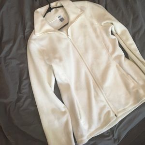 Cream fleece