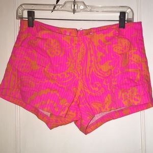 Lilly Pulitzer scalloped pocket Liza shorts