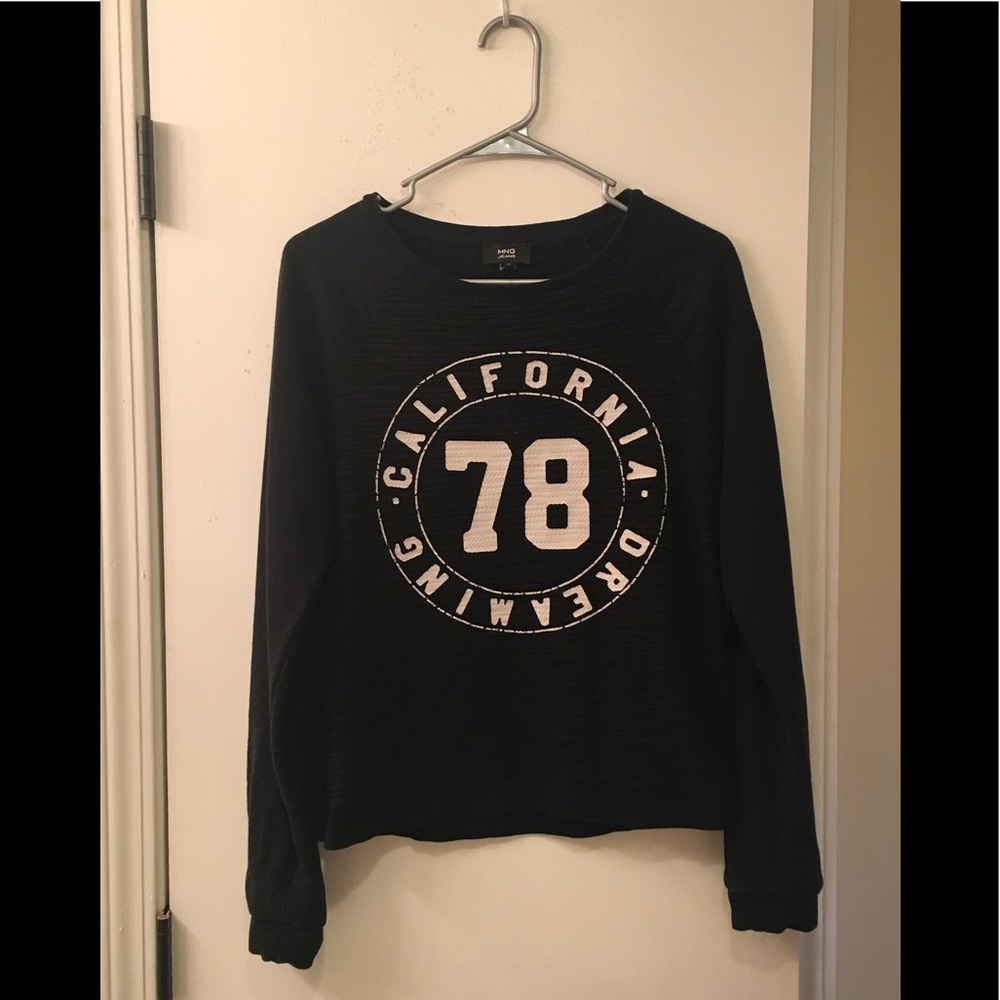 MNG Jeans brand sweatshirt. Like new condition!