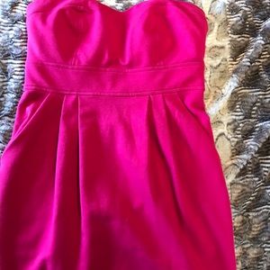 Strapless dress