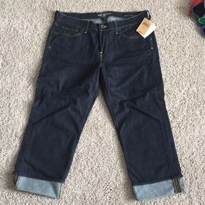 NWT Lucky Brand Janet Sweet n straight crop