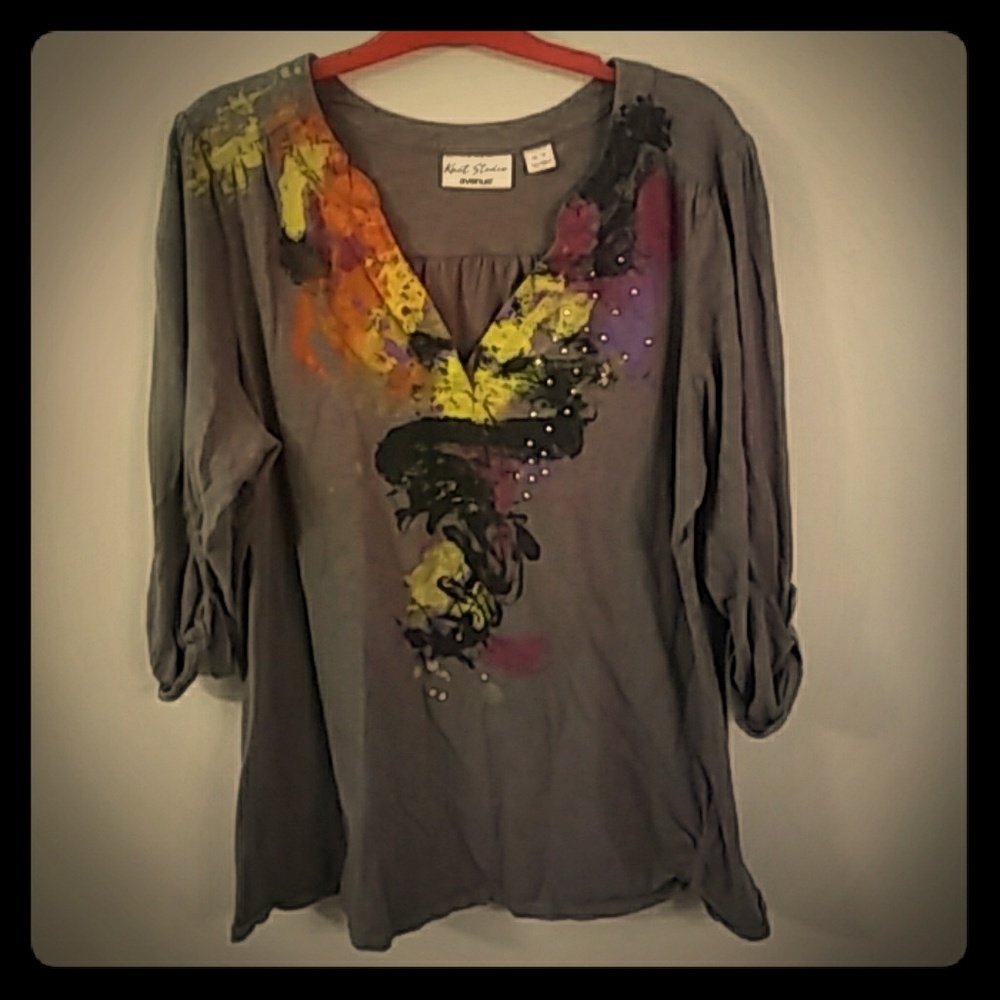Avenue Kuit Studio Top in Size 14/16