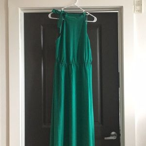 Green Maxi Formal dress