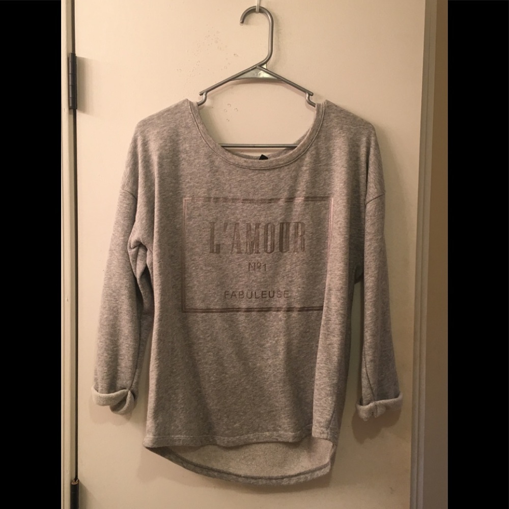 L'Amour sweatshirt by Divided
