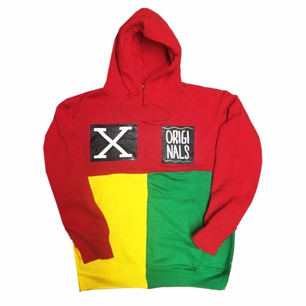 Original Tri Color 'X" hoodie