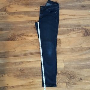 Ann Taylor Loft 29/8 Curvy Skinny Dark Denim