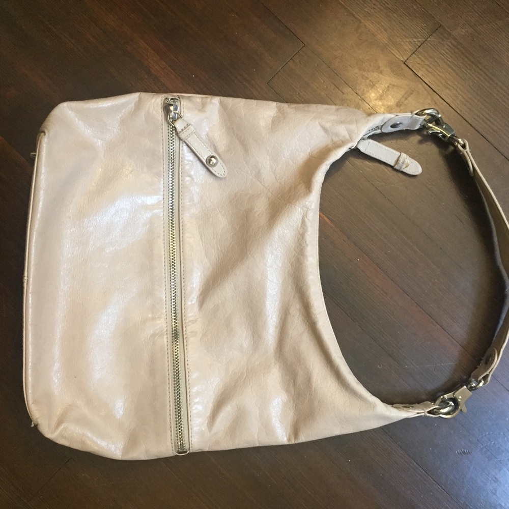 HOBO brand oyster leather bag