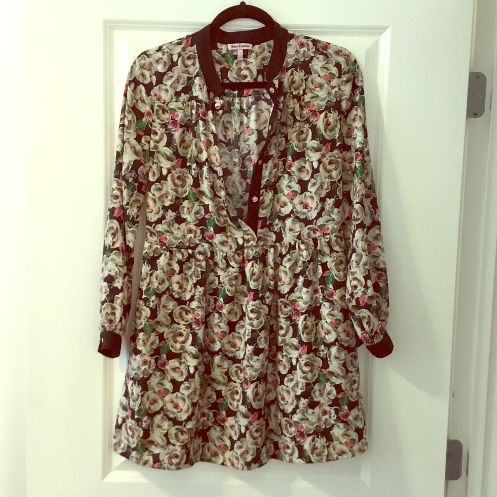 Juicy Couture Floral Skater Dress