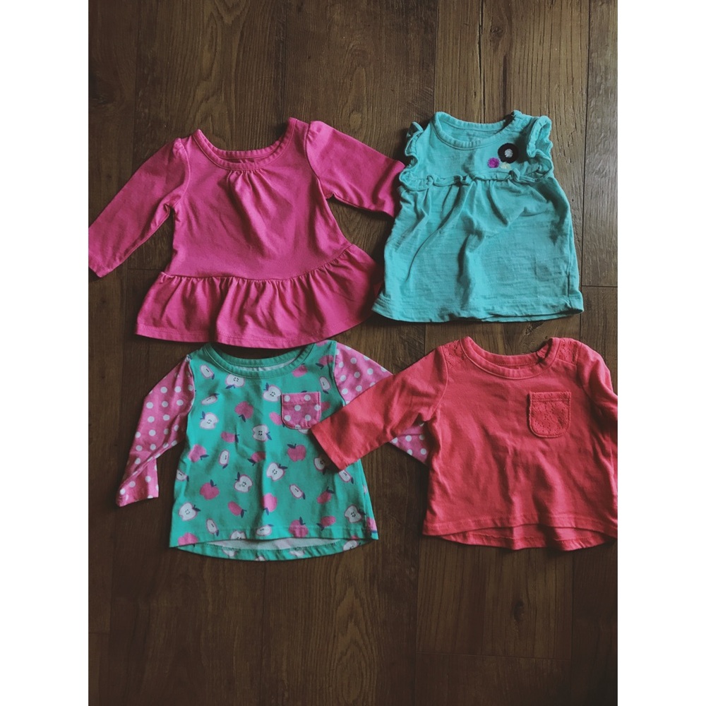0-3 Month Baby Girl Tops 🎀 NWOT