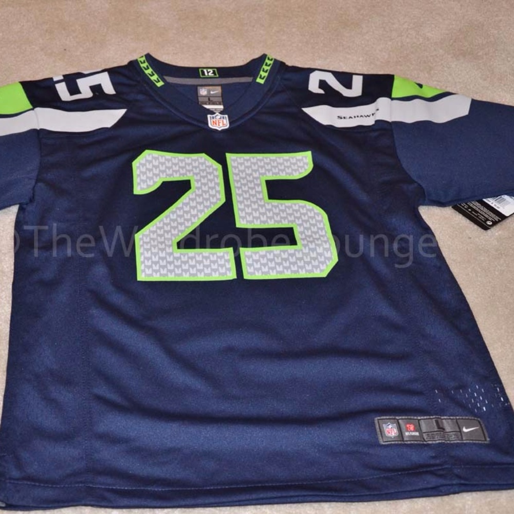 Seattle SEAHAWKS #25 SHERMAN NFL Nike Jersey Youth