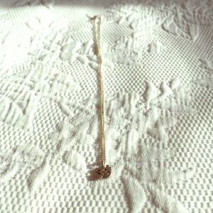 Dogeared Silver Om Necklace