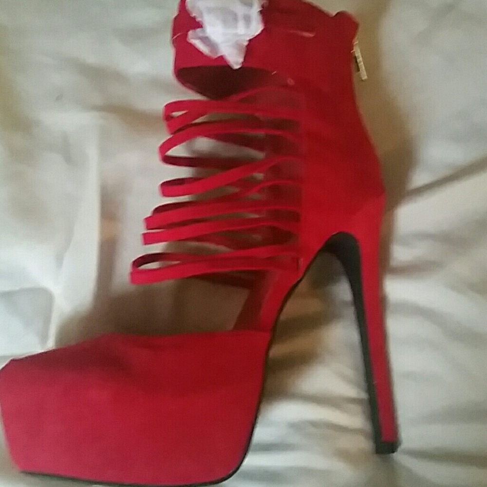 Hot Red sexy heels