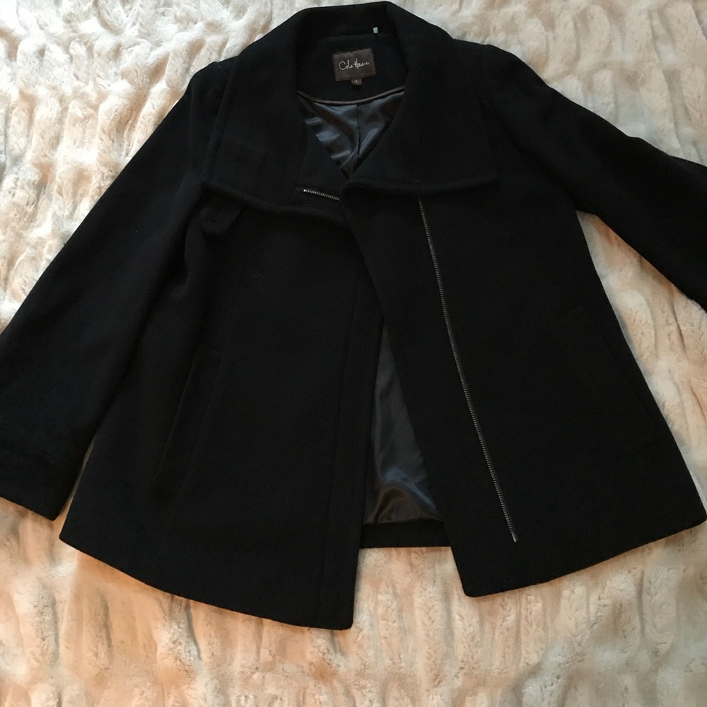 Cole Haan short wool coat