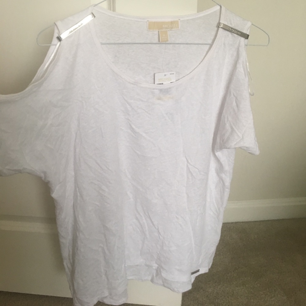 New with tags Michael Kors could shoulder tee